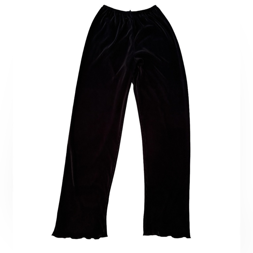 Petra Fashion Ribbed Leggings Wide Leg